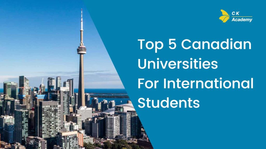 5 best universities in canada